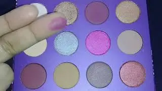 COLORPOP ELEMENTS OF SURPRISE PALETTE | SWATCHES