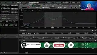 Diagonal option spread with wide profit range