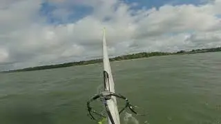 Windsurf wetsuit too small slalom Liepaja2023