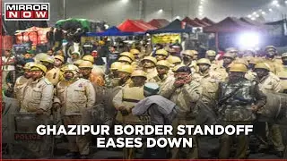 Farmers' Protests: Police deployment reduced at Ghazipur Border | Ground Reports