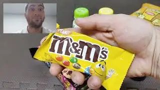 ASMR. I rustle candy bags and break cola cans.