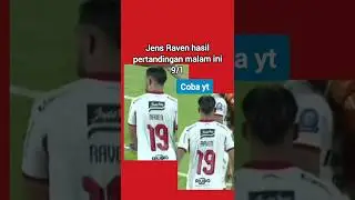 Jens Raven hasil pertandingan malam ini 9/1 #timnasindonesia #bola #shorts