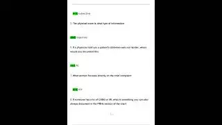 Scribe America ED Course Final Exam Study Guide Questions and Answers 2024 2025 Verified Answers