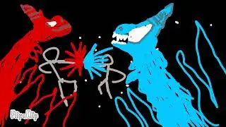 the Sick man series /the stick man fight