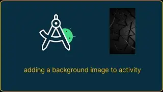 Android Studio Tutorial 05 - adding a background image to activity (sinhala)