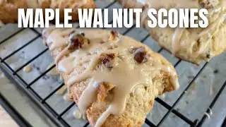 Maple Walnut Scones Recipe | Make Coffee Shop Style Scones At Home