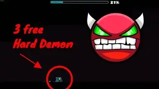 3 FREE HARD DEMON/Geometry Dash