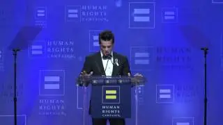 Jonathan Del Arco Speaks at the 2016 HRC Louisiana Gala