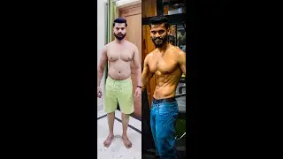 Body Transformation 85kg to 60kg |Vikash Kumar|