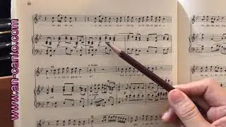 スカルラッティ作曲「すみれ」le violette の譜読み
