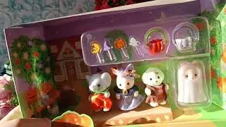 Сильваны Хэллоуинский сет (Sylvanian Families Trick or Treat Parade)