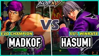 KOF XV 🔥 Madkof (Ralf/Najd/Goenitz) vs Hasumi (Rock/Meitenkun/Isla)