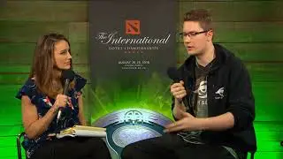 TI 8 main event   Interview Puppey after match vs VG