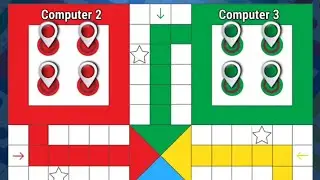 Ludo King 4 player gameplay | Ludo Game