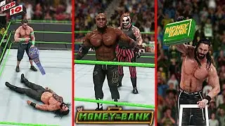 WWE Top 10 Money In The Bank 2021 Predictions! WWE 2K20