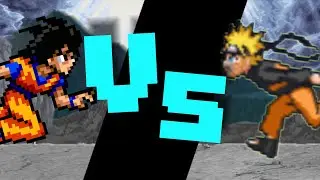 Son Goku (Base) VS Naruto Uzumaki