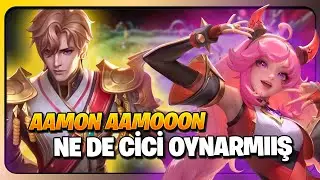 AAMON AAMON CİCİ DE OYNARMIŞ BU TURŞU - Mobile Legends