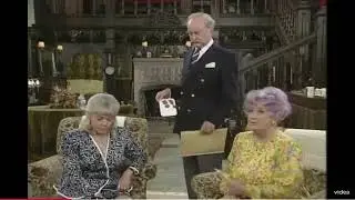Grace & Favour  BBC  British television sitcom1992 scene