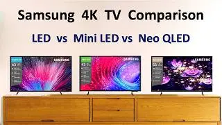 Top 3 Samsung 4K TV Comparison Tamil 2026 | Samsung Vision AI Mini LED vs Crystal 4K LED vs Neo QLED