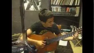 &Pi;&rho;&omicron;&sigma;&kappa;&upsilon;&nu;&eta;&tau;ή&sigmaf; (cover) performed by 25 guitar students