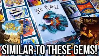 Sea Scroll Review - Lost Cities & Biblios Vibes!