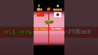 चीन vs जापान #shorts #ytshorts #comparison #china #japan #brainxmania @desifactsmawan