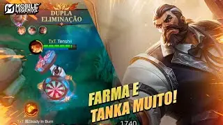 Farma RAPIDO e TANKA Muito! - Baxia Gameplay | Mobile Legends