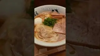 2023 MICHELIN STAR RAMEN IN TOKYO #shorts