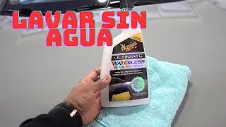 Como Usar el Waterless Wash de Meguiars
