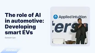 The role of AI in automotive: Developing smart EVs | Ganesh Iyer