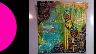Bits & Bobs Challenge Journal Page (3) Abstract