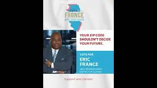 Eric France is fighting to make opportunity real for every community in IL-2.
