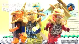 Dragon form ninja vs crystal council - Lego Ninjago crystalized stop-motion animation