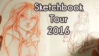 Sketchbook Tour 2016