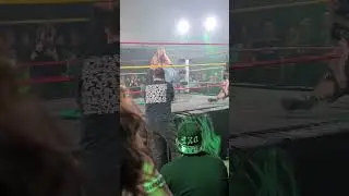 Millie McKenzie delivers a double underhook facebuster onto a steel chair 🤕