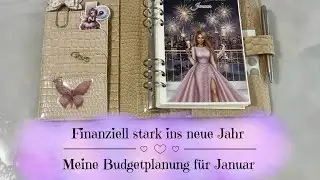 🦋Finanziell stark ins neue Jahr | Meine Budgetplanung für Januar🦋