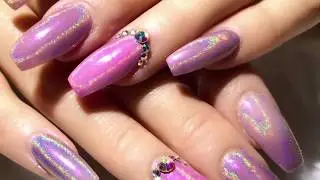NuRevolution Holographic Dipping & Acrylic Powder!