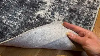 5 x 7 Modern Area Rug, Washable, Non-Slip, Stain Resistant