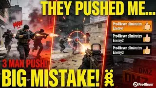 3 MAN SQUAD PUSHES ME&hellip; BIG MISTAKE