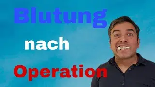 Blutung nach einer Zahnoperation - Wodurch kommt's? | Was tun?