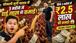 मुर्गी पालन से तीन महीने में ढाई लाख की कमाई डीलर और मुर्गी किसान कैसे किया !!🐓murgakisan