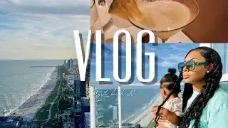 MYRTLE BEACH VLOG :  LUXURY SUITE, BEACH + MORE | TIERRA AOKI