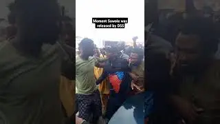 Moment Sowore was Relased by DSS #endbadgovernance #happeningnow #revolutionnow #sowore #sowore2023