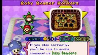 Mario Party 3 - Princess Daisy vs Mario in Baby Bowser Bonkers