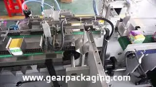 Customized cartoning machine horizontal encasing line cartoner line