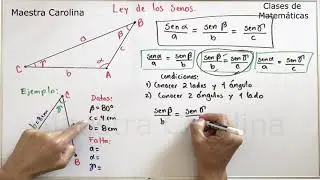 Ley de los Senos