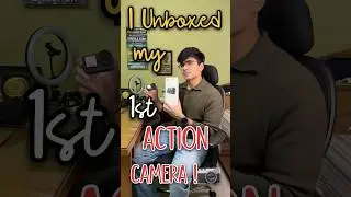 i unboxed my *FIRST* CAMERA!!🥹📸 #mbbs #dji #camera #tech #unboxing #trending