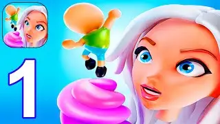 Cream Rider - Gameplay Walkthrough Part 1 All Levels 1-6 (Android, iOS)