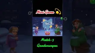 Funny mini Game 💫 Match-3 Game Gardenscapes #games #gameplay #gaming
