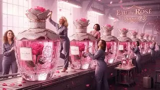 Inside a Rose Water Factory: How They Make Luxury Rose Water (Full Process Factory)